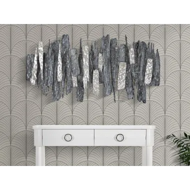 PANEL ZE STALI WZOROWY 122,6X6,4X62,9 cm